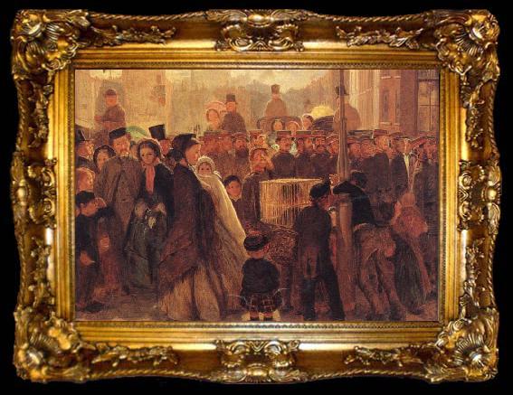 framed  Arthur Boyd Houghton Volunteers Marching Out, ta009-2